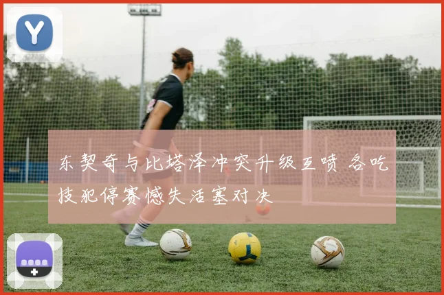 东契奇与比塔泽冲突升级互喷 各吃技犯停赛憾失活塞对决